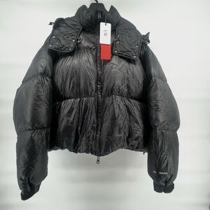 F/CE Pertex Minimal Down Parka Black Medium NWT Hooded Puffer Jacket Unisex